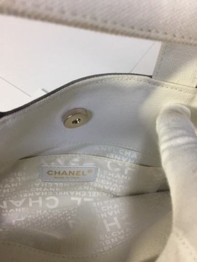 シャネル キャンバス トートバッグ 正規品