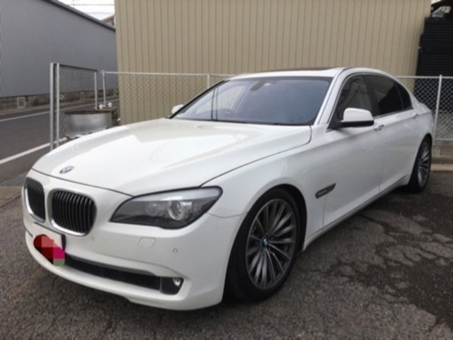 BMW 7シリーズ F02 24年式 750LI ロング ホワイト黒レザー SR