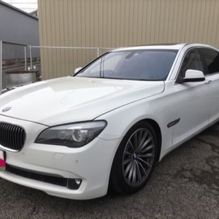 BMW 7シリーズ F02 24年式 750LI ロング ホワイト黒レザー SR