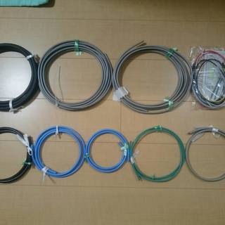 電工一種実技練習用　器具・電線・テキスト セット!!!の画像