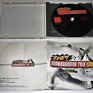 ☆	PS/ZAP！ SnowBOADING Trix’98 スノーボードゲーム◆プレイステーション用ソフトの画像