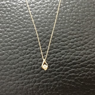 【再お値下げ】未使用 k18ネックレス ダイヤモンド の画像