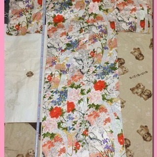 新品■訪問着■丹後ちりめん■女性和服■仕立て上がり■豪華 花柄 ...
