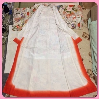 新品■訪問着■丹後ちりめん■女性和服■仕立て上がり■豪華 花柄 華 紅葉の画像