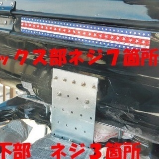 バイク大型リアボックス（大型スクーターも取付可）の画像