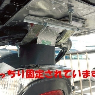バイク大型リアボックス（大型スクーターも取付可）の画像