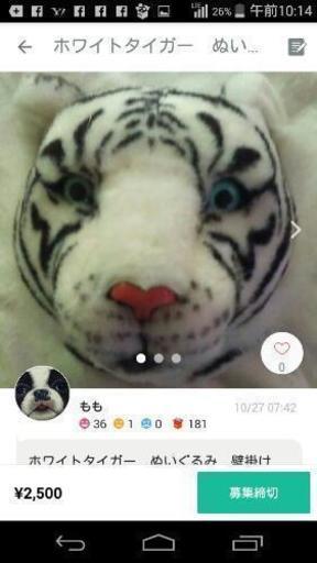 ホワイトタイガー