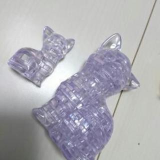クリスタル 立体パズルの画像