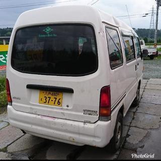 スバル サンバーバン 車検つき 4WD 5MT エアコン コミコミの画像