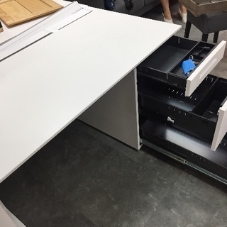 事務用机(引き出し付き)5個セット