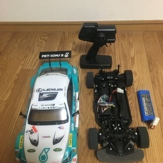 タミヤTT02 完成品 中古 プロポ、バッテリーセットの画像