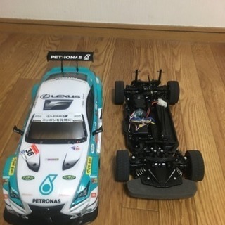 タミヤTT02 完成品 中古 プロポ、バッテリーセットの画像