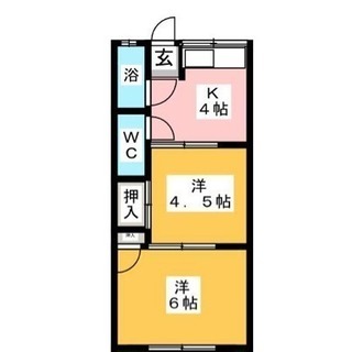 名古屋市港区 DIY前提スケルトンアパート2K