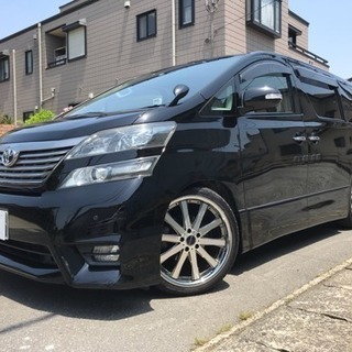 H22 ヴェルファイア 2.4Z 20インチAW ローダウン 8...
