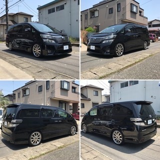 H22 ヴェルファイア 2.4Z 20インチAW ローダウン 8インチ地デジナビ パワースライドドア 乗り出し価格で比べて下さい！の画像