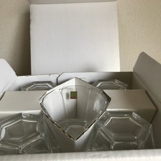 新品 HOYA  ガラス器 5客セットの画像