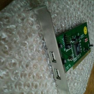 【新品未使用】USB端子増設ボード　２ポートの画像