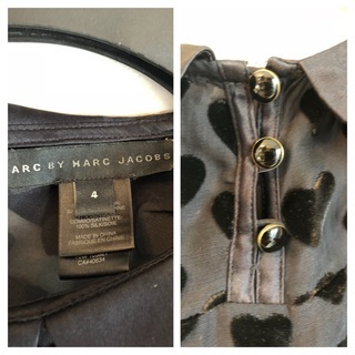 MARC　BY　MARCJACOBS　♡シースルートップスの画像
