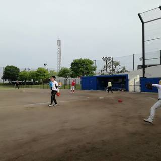 ６月２日（土）ソフトボール　練習～