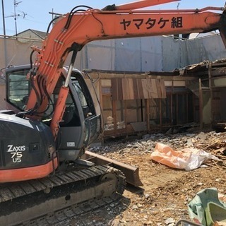 解体工事経験者土工、運転手募集！短期から正規雇用まで！