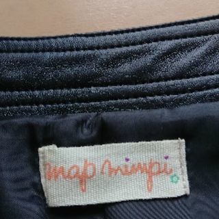 中古ANAP mimpi フェイクレザーシンプルジャケット Ｍ 黒の画像