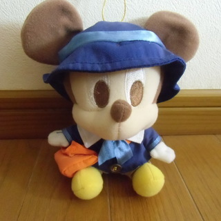 値下げ⇓ ミッキー ぬいぐるみ 幼稚園服❷の画像