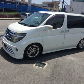 値下げ！E-51エルグランドライダー4WD車高調の画像