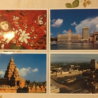インドのポストカード10枚セットの画像