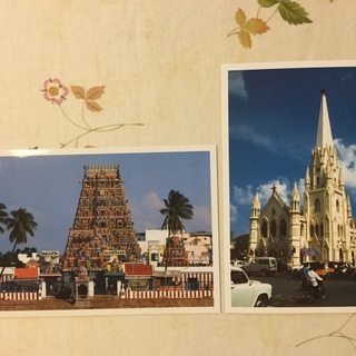 インドのポストカード10枚セットの画像