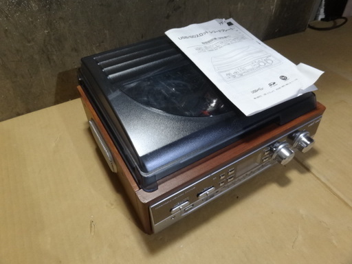 東280　USB/SDスロット　レコードプレイヤー　TT-16WE