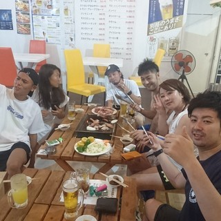 短期・おしゃれな海の家でのバイトの画像