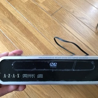 💡AZAZ コンパクトDVDプレーヤー💡の画像