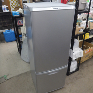 札幌 美品 2017年製！Panasonic/パナソニック 2ドア冷蔵庫 168L NR-B179W