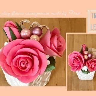 【初心者歓迎】クレイで世界にひとつだけのお花を咲かせましょう！の画像