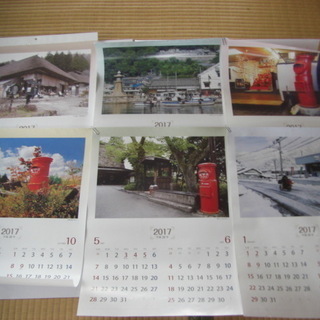 ★ポストのある風景　カレンダー　ポスターに