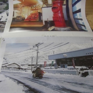 ★ポストのある風景　カレンダー　ポスターにの画像