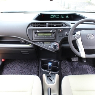 【自社ローン対応】トヨタ アクア 1.5 S ETC/走行6万キロ台/平成25年式☆現車確認可の画像