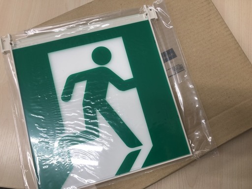 LED誘導灯用 適合表示板 ET-42626