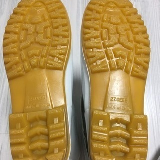 【未使用】耐油長靴 27cmの画像