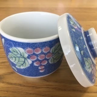 茶碗蒸し碗２点セット（蓋付小鉢・和食器）の画像