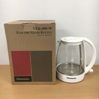 ビタントニオ ガラスケトル VEK-600