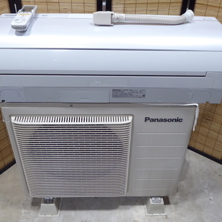 ☆設置込！Panasonic ナノイー/ECOナビ搭載！CS-HX250C-S 2010年製 8畳〜 分解清掃 整備済 3ヶ月保障！☆