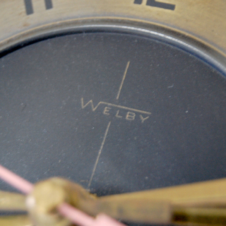 ビンテージ WELBY/ウェルビー ウォールクロック サンバースト 壁掛け時計 アンティーク  ☆ PayPay(ペイペイ)決済可能 ☆ 札幌市 清田区 平岡 の画像