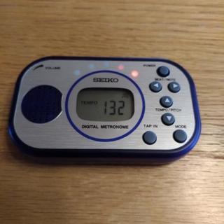 【中古】SEIKOデジタルメトロノームDM100
