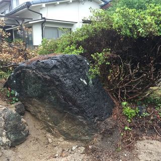 庭石です！