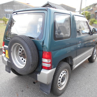 【ご成約、ありがとうございます。】Ｈ７　パジェロミニ　VR－Ⅱ　４ＷＤ　オ－トマ　133000Ｋm　一時抹消渡しです。の画像