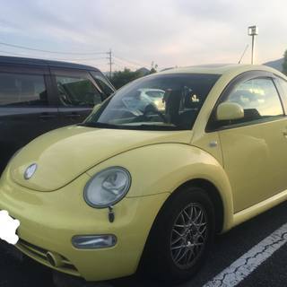 お売りします！！！ニュービートル前期型黄色サンルーフ付の画像