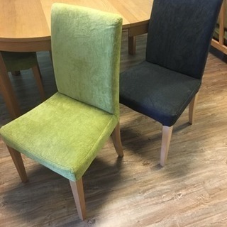 《商談中です》【IKEA】伸長式ダイニングテーブル＆チェアの画像