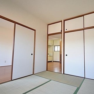 2DK　バストイレ別　入居者募集　シャトレ西小石　A棟