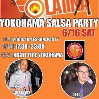 6/16(土)YOKOHAMA♪SALSA FIESTA LAT...
